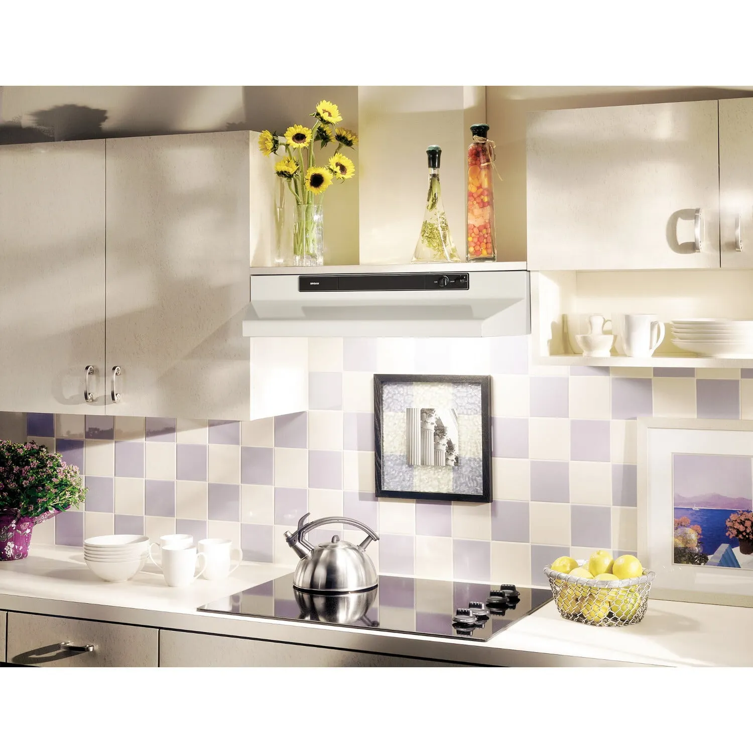 Broan 463002 Broan 30-Inch Convertible Under-Cabinet Range Hood, 220 Cfm, Bisque