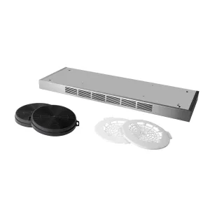 Broan ANKE60362SS Optional 36-Inch Non-Duct Kit For Broan Elite E60 And E64 Series Range Hoods In Stainless Steel Hood Accessories LED light kits for hoods