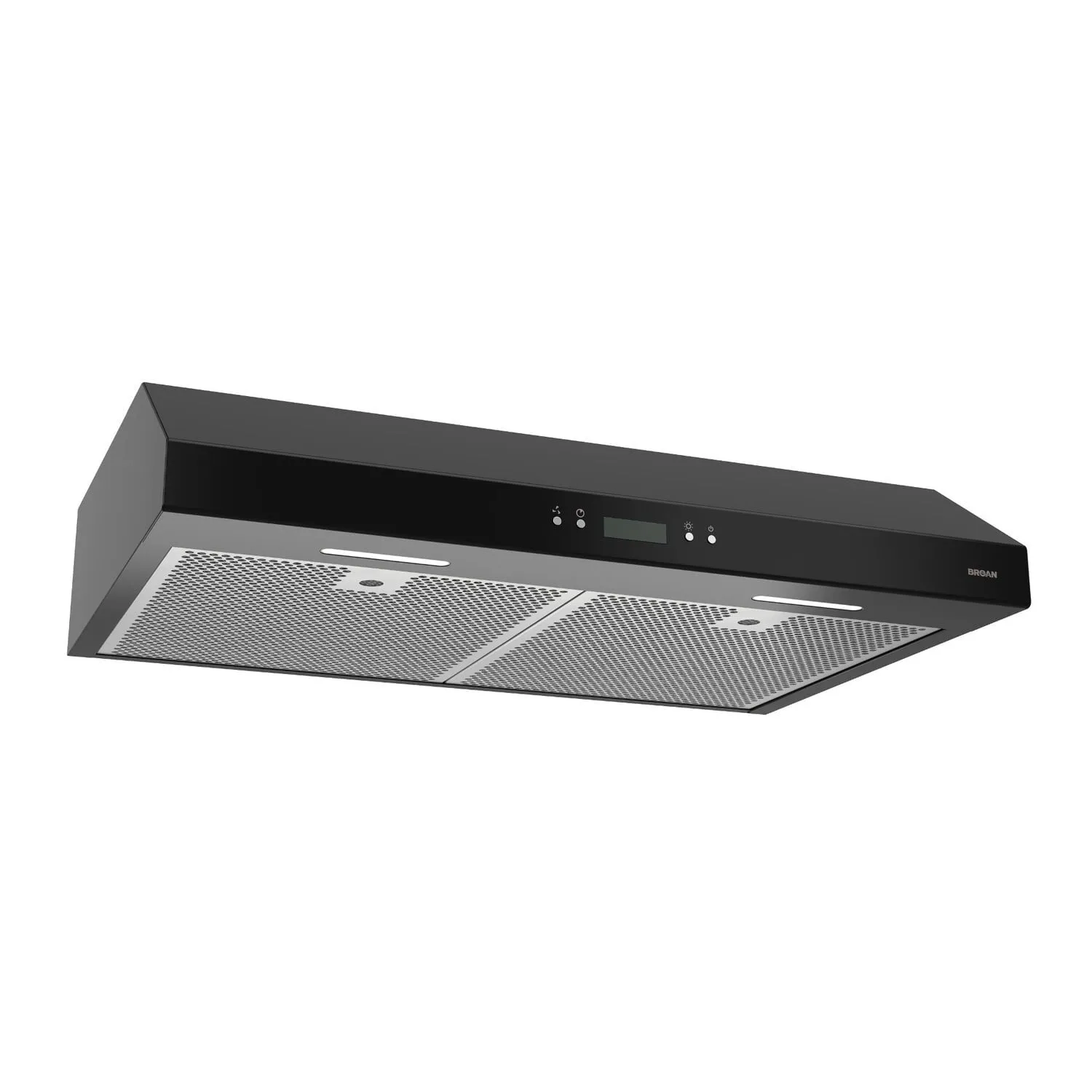 Broan BCDJ130BL Broan 30-Inch Convertible Under-Cabinet Range Hood W/ Heat Sentry, 400 Cfm, Black Ductless Hoods filterless ductless hood for apartment