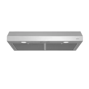 Broan BCSD130SS Glacier 30-Inch 250 Cfm Stainless Steel Range Hood With Light Ventilation Range Hoods high suction kitchen exhaust hood