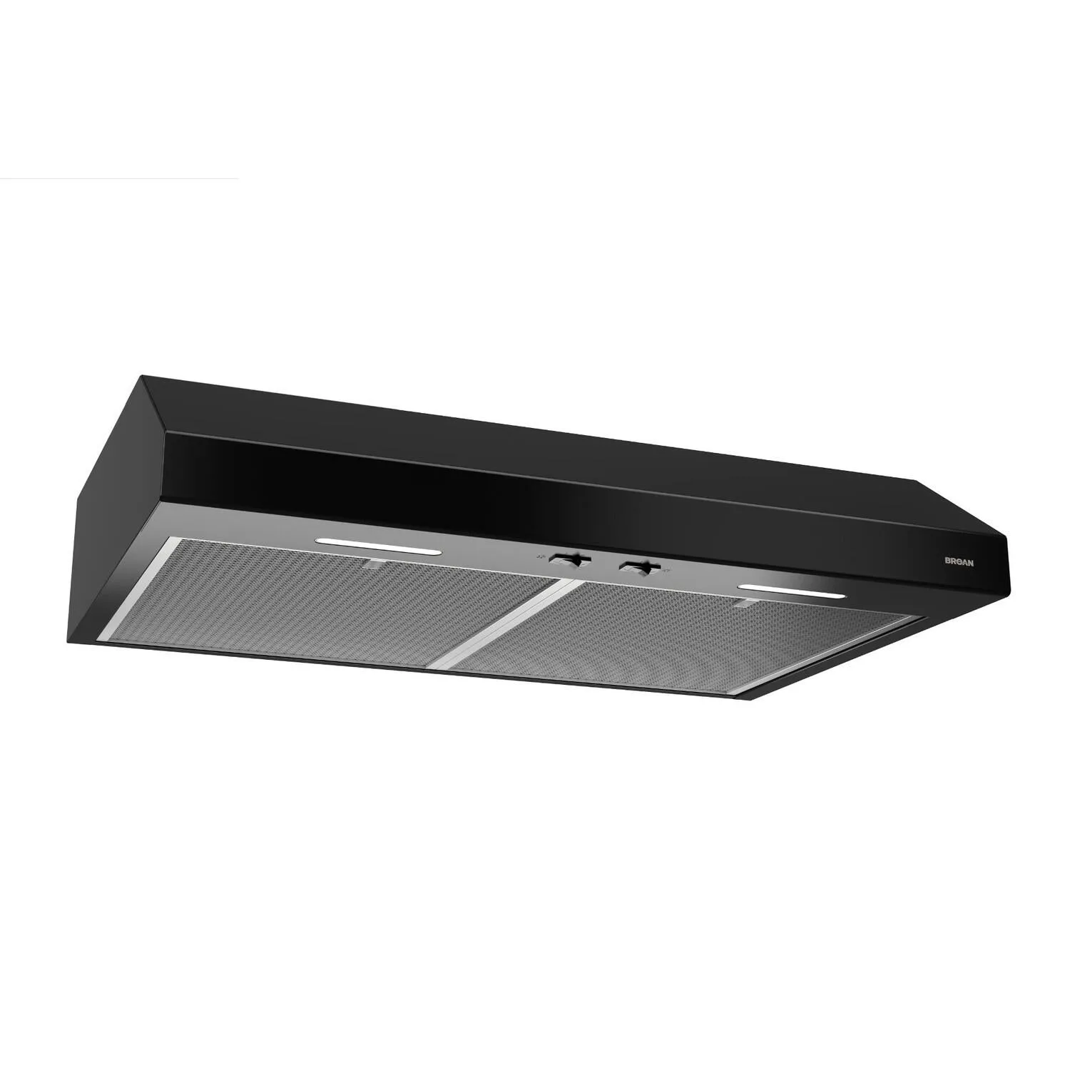 Broan BCSEK124BL Broan 24-Inch Convertible Under-Cabinet Range Hood, Energy Star, 300 Max Blower Cfm, Black Convertable Hoods quiet convertible vent hood