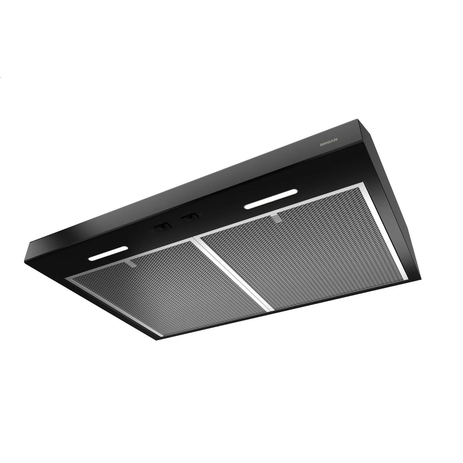 Broan BCSEK124BL Broan 24-Inch Convertible Under-Cabinet Range Hood, Energy Star, 300 Max Blower Cfm, Black