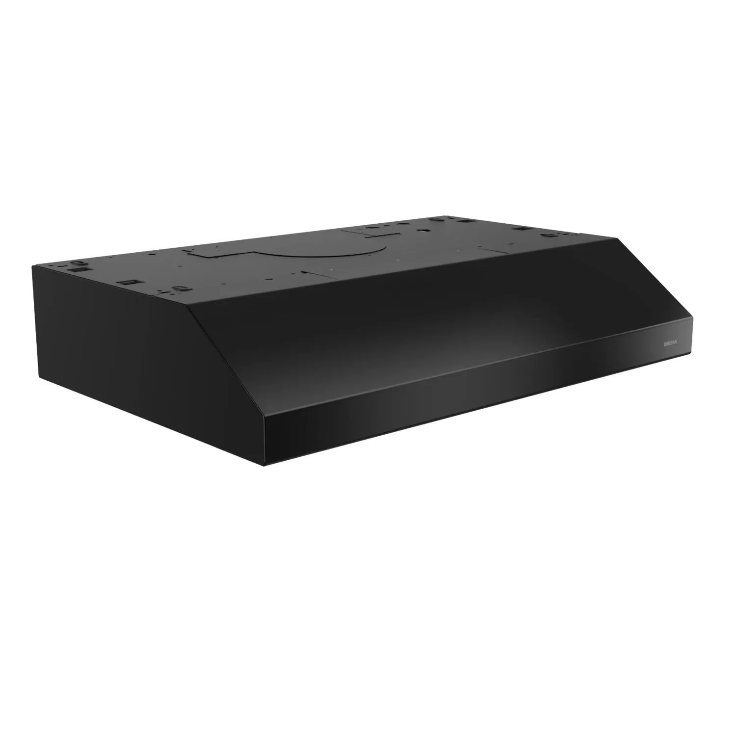 Broan BCSEK124BL Broan 24-Inch Convertible Under-Cabinet Range Hood, Energy Star, 300 Max Blower Cfm, Black