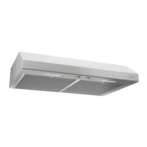 Broan BCSEK130WW Broan 30-Inch Convertible Under-Cabinet Range Hood, 250 Cfm, White Ventilation Range Hoods high suction kitchen exhaust hood