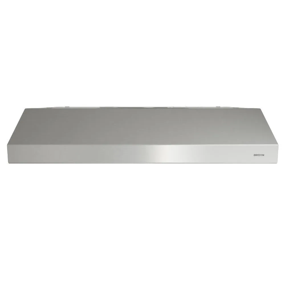 Broan BCSEK136SS Broan 36-Inch 300 Max Blower Cfm 1.5 Sones Stainless Steel Range Hood Energy Star Certified