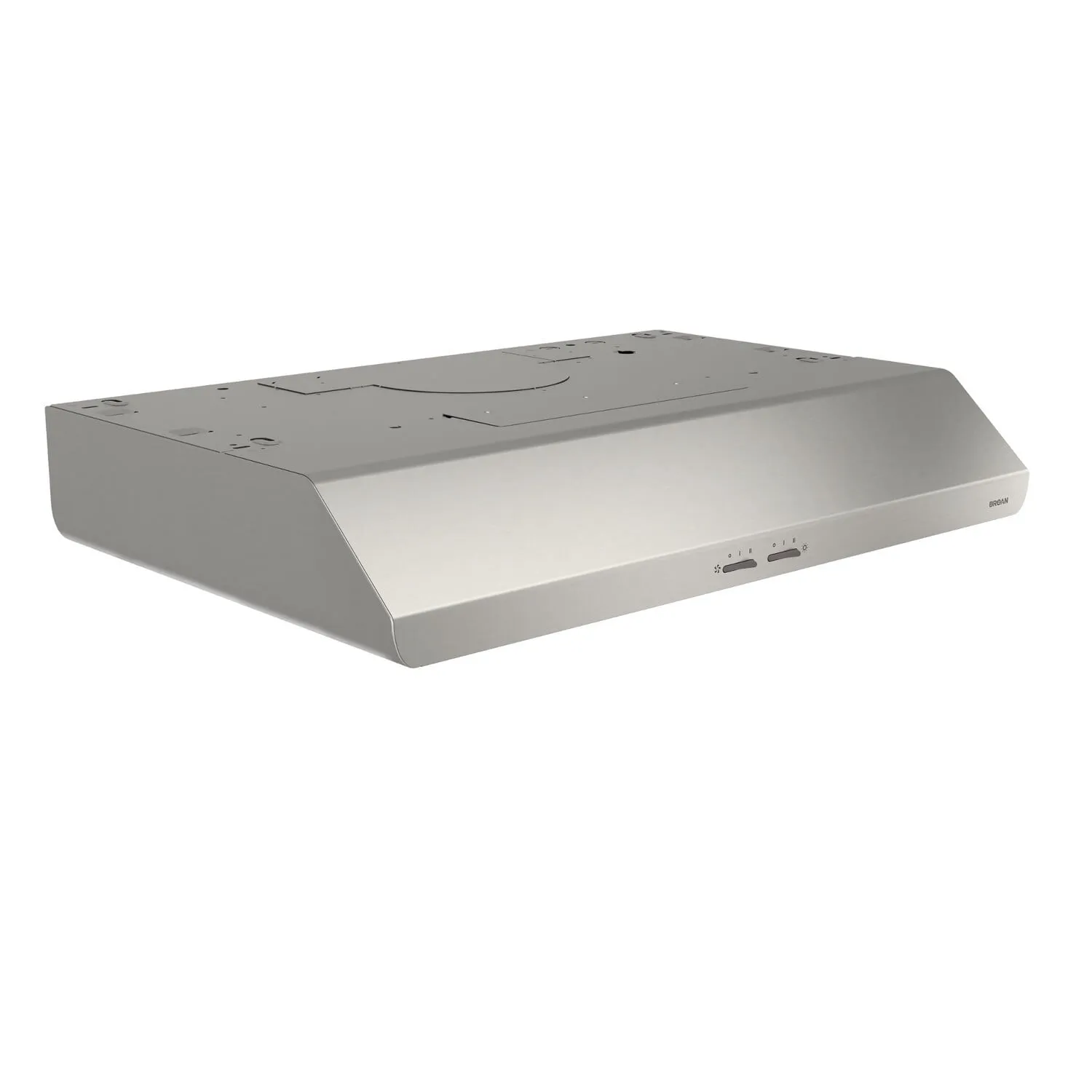 Broan BKSH130SS Broan 30-Inch Convertible Under-Cabinet Range Hood, 250 Cfm, Stainless Steel