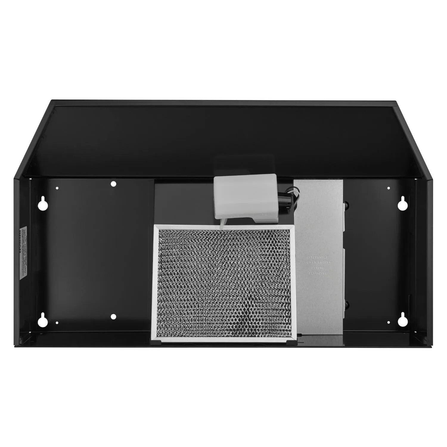 Broan BUEZ130BL Broan 30-Inch Ductless Under-Cabinet Range Hood W/ Easy Install System, Black