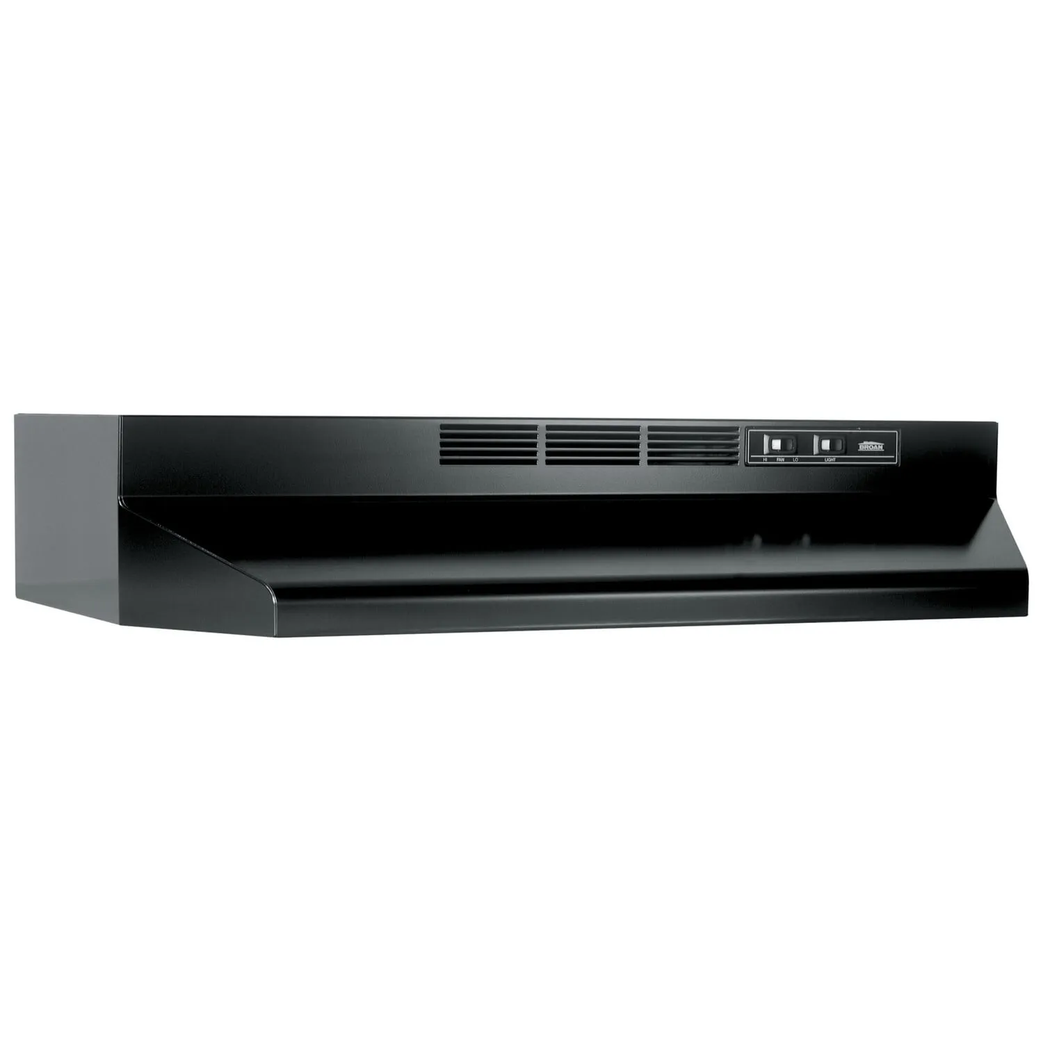 Broan BUEZ130BL Broan 30-Inch Ductless Under-Cabinet Range Hood W/ Easy Install System, Black Ductless Hoods filterless ductless hood for apartment