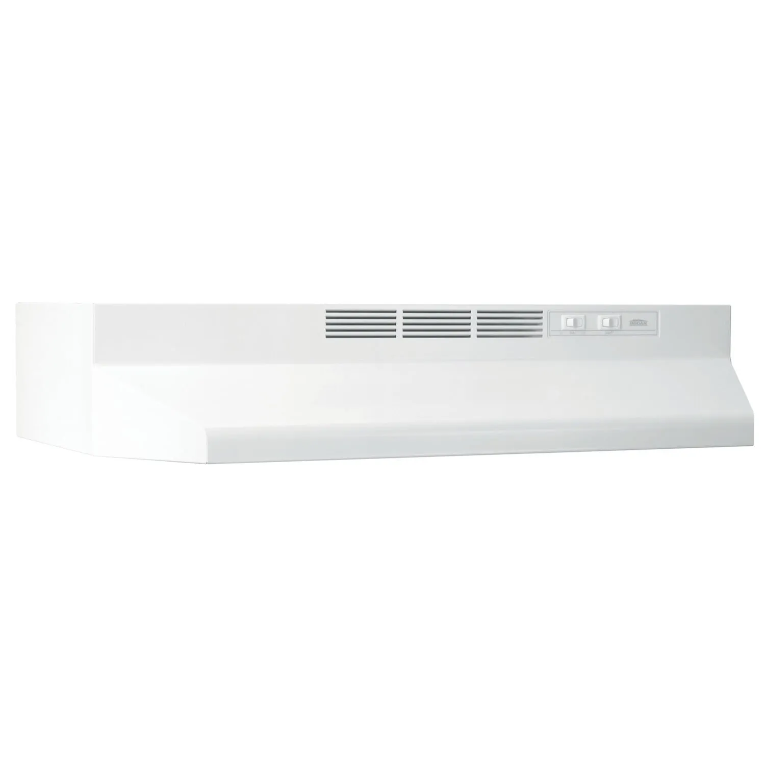 Broan BUEZ136WW Broan 36-Inch Ductless Under-Cabinet Range Hood W/ Easy Install System, White Ductless Hoods filterless ductless hood for apartment
