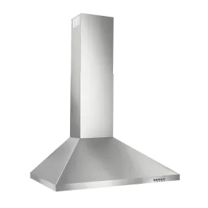 Broan BW5036SSL Broan 36-Inch Convertible European Style Wall-Mounted Chimney Range Hood, 390 Max Blower Cfm, Stainless Steel Led Light Ventilation Range Hoods high suction kitchen exhaust hood