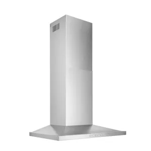 Broan BWS1304SS Broan 30-Inch Convertible Wall-Mount Low Profile Pyramidal Chimney Range Hood, 450 Max Cfm, Stainless Steel Ducted Hoods high cfm ducted range hood