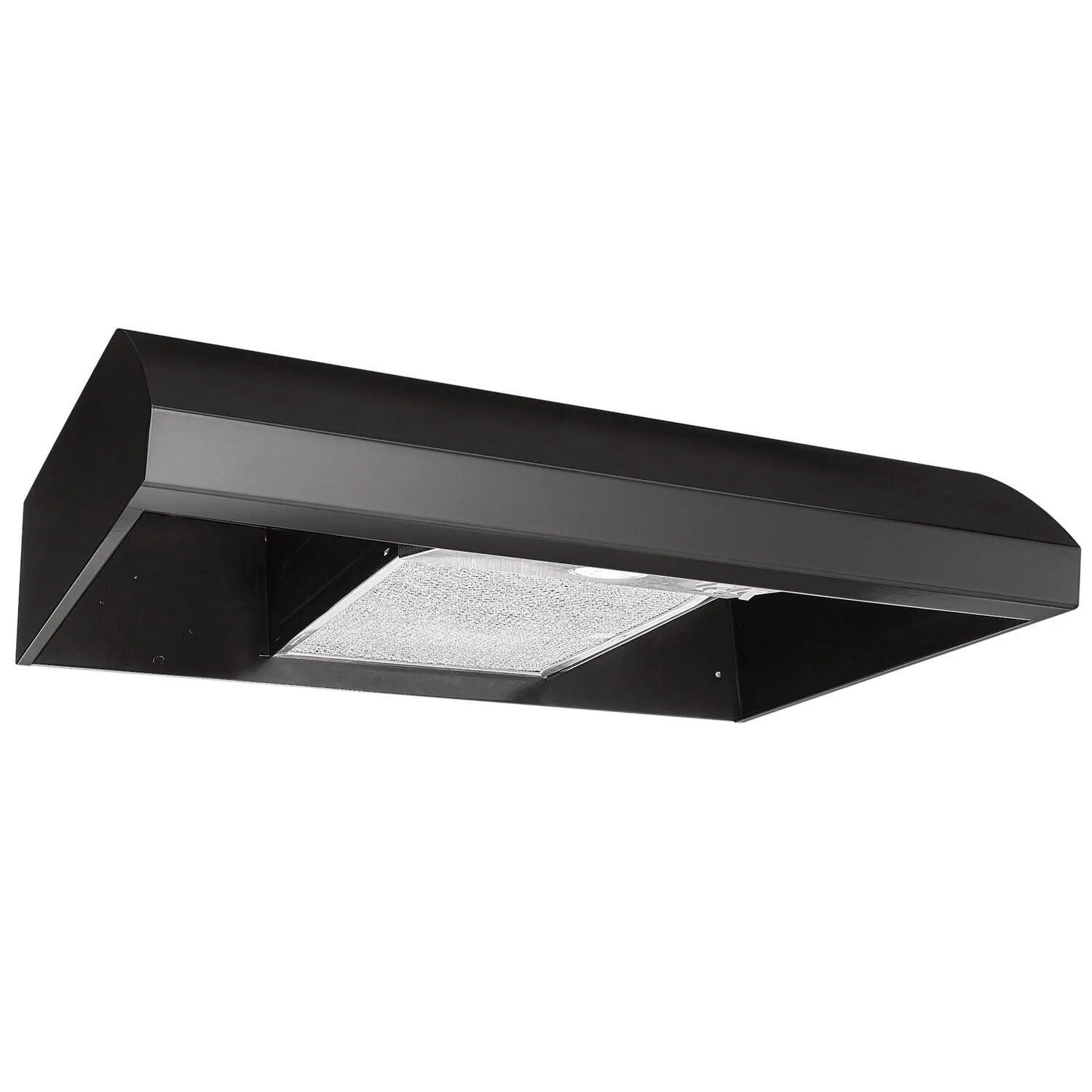 Broan BXT130BL Broan 30-Inch 4-Way Convertible Under-Cabinet Range Hood, 270 Max Cfm, Black Ductless Hoods filterless ductless hood for apartment
