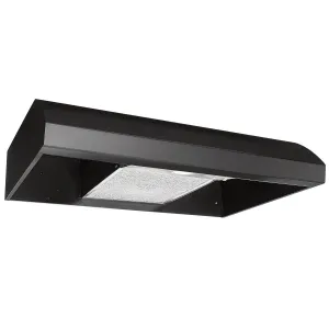 Broan BXT130BL Broan 30-Inch 4-Way Convertible Under-Cabinet Range Hood, 270 Max Cfm, Black Ductless Hoods filterless ductless hood for apartment