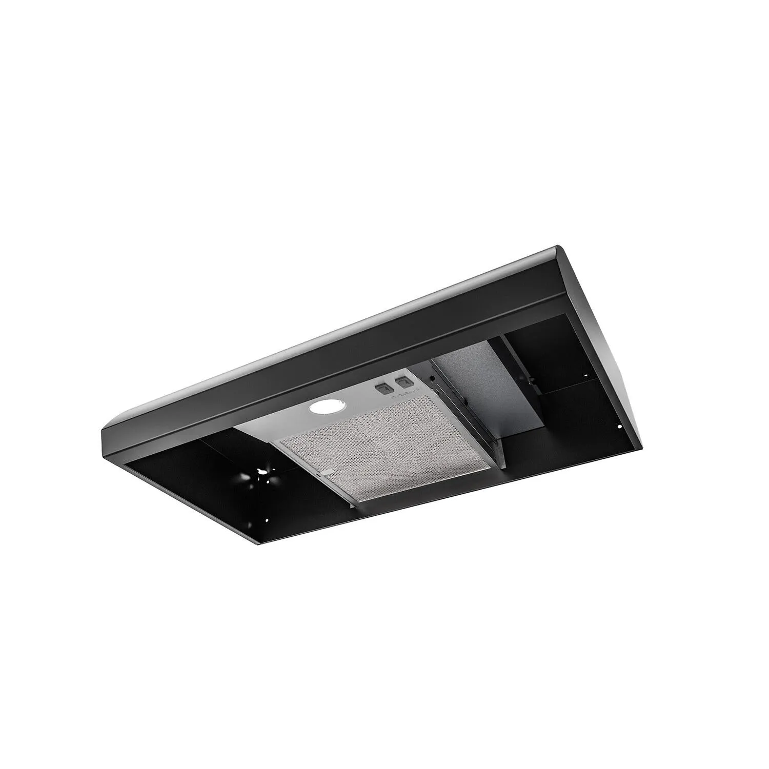 Broan BXT130BL Broan 30-Inch 4-Way Convertible Under-Cabinet Range Hood, 270 Max Cfm, Black