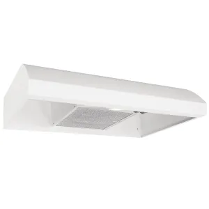 Broan BXT130WW Broan 30-Inch 4-Way Convertible Under-Cabinet Range Hood, 270 Max Cfm, White Ventilation Range Hoods high suction kitchen exhaust hood