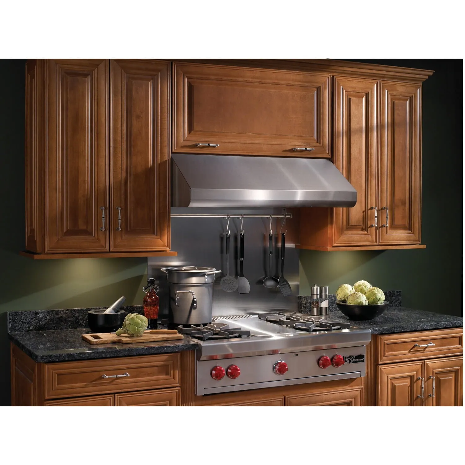 Broan E6448SS Broan Elite 48-Inch Pro-Style Under-Cabinet Range Hood W/ Internal Blower & Light, Stainless Steel