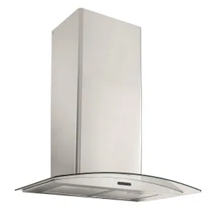 Broan EW4636SS Broan Elite Ew46 Series 36-Inch Convertible Curved Glass Chimney Range Hood, 460 Max Blower Cfm, Stainless Steel Ducted Hoods under cabinet ducted hood