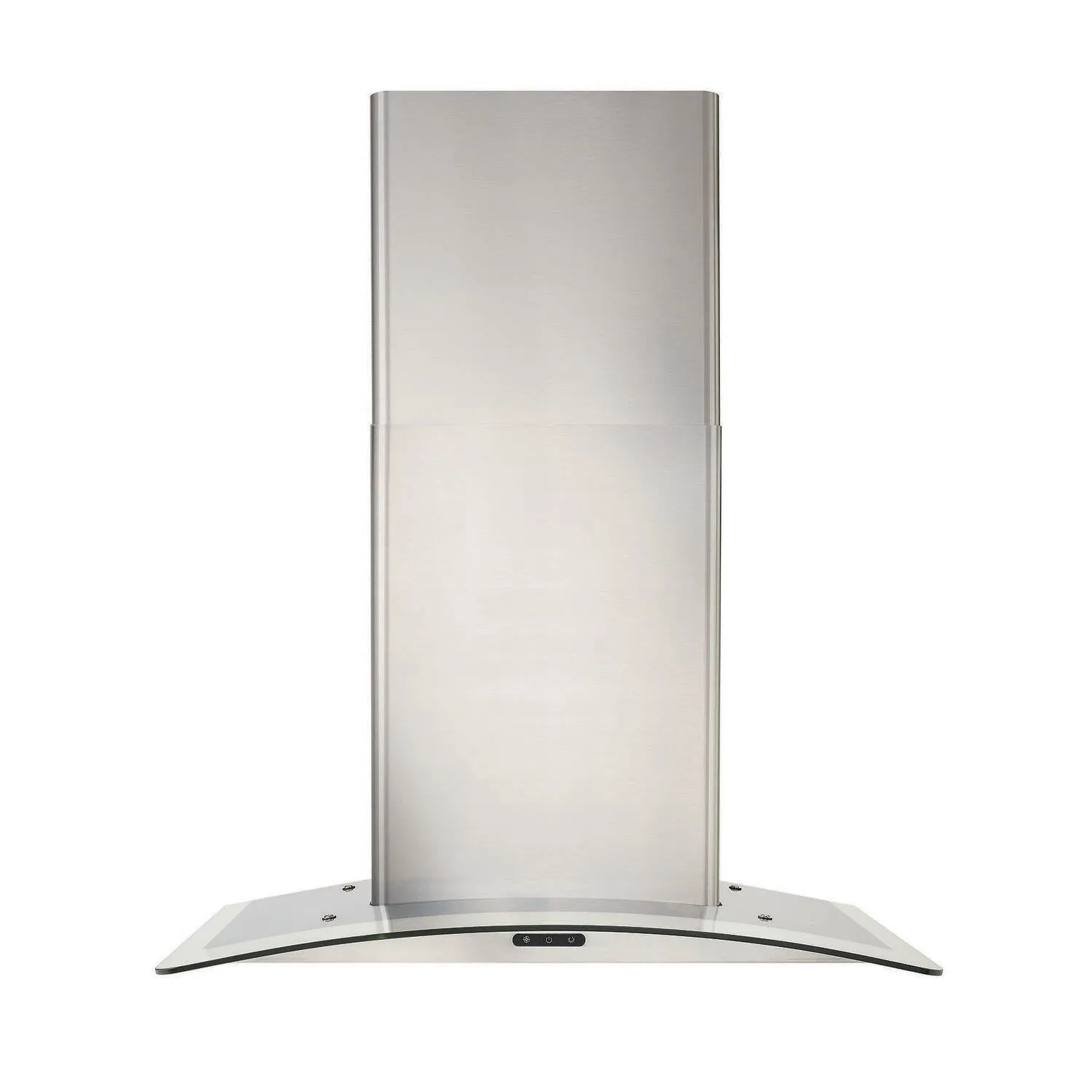 Broan EW4636SS Broan Elite Ew46 Series 36-Inch Convertible Curved Glass Chimney Range Hood, 460 Max Blower Cfm, Stainless Steel