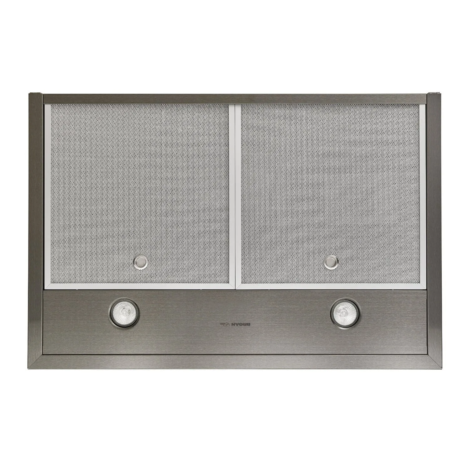 Broan EW5436BLS Broan 36-Inch Convertible Wall-Mount Chimney Range Hood, 500 Cfm, Black Stainless Steel