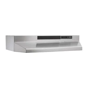 Broan F404204 42" Convertible Range Hood, Stainless Steel Convertable Hoods quiet convertible vent hood