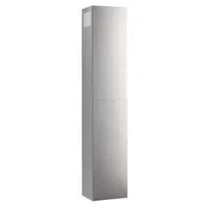 Broan FXNE58SS Optional Flue Extension For Ew58 Broan Elite Range Hoods In Stainless Steel Hood Accessories LED light kits for hoods