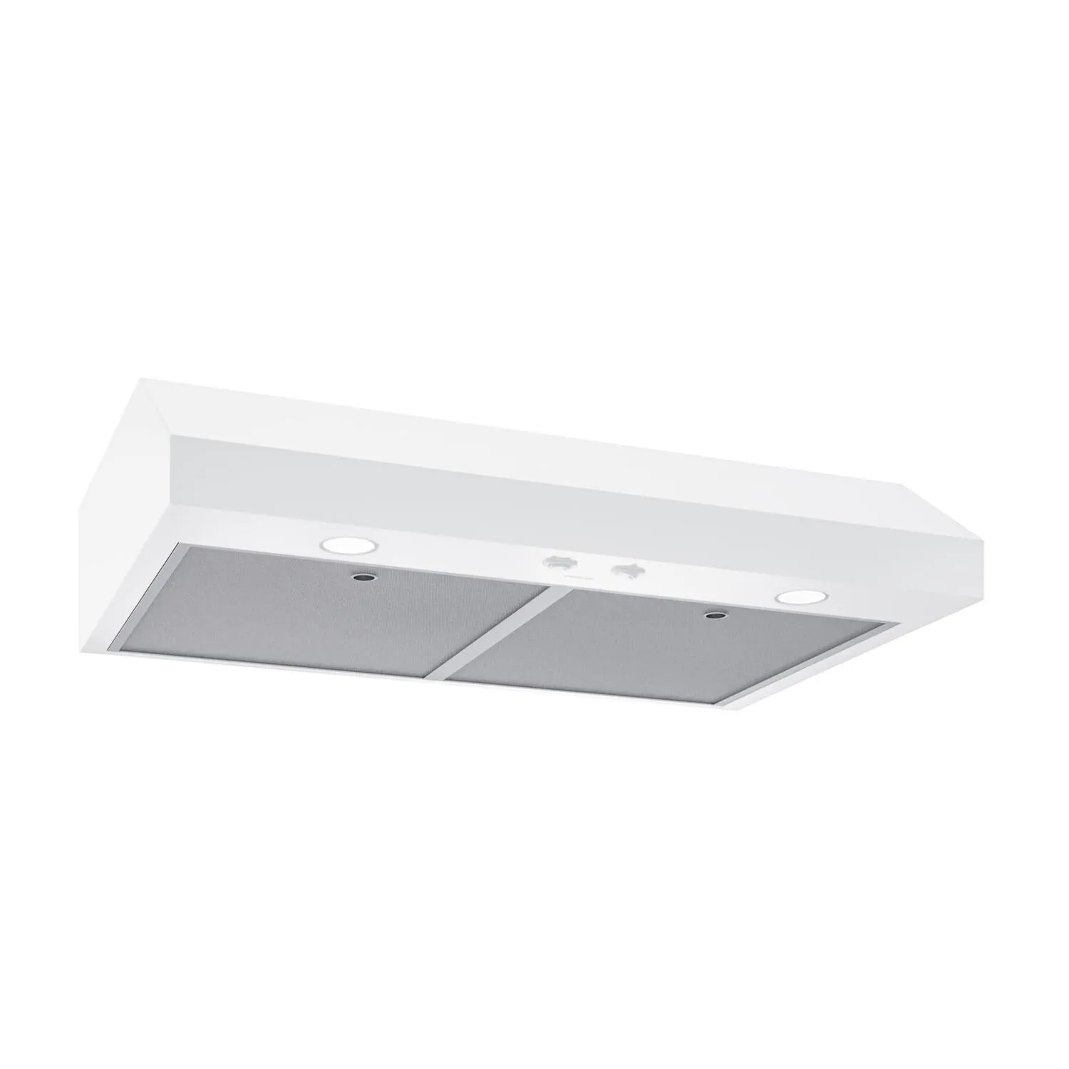 Broan GLA1303WW Broan-Nutone 30-Inch Under Cabinet Range Hood, Energy Star, 350 Max Blower Cfm, White Ducted Hoods wall mount ducted hood sale