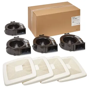 Broan LP50100DCF Broan-Nutone Wall Vent Kit, 3" Or 4" Round Duct Hood Accessories universal vent hood kits