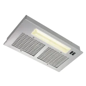 Broan PM250 Broan 20-1/2-Inch Custom Range Hood Power Pack, Silver Finish, 250 Cfm Ducted Hoods wall mount ducted hood sale