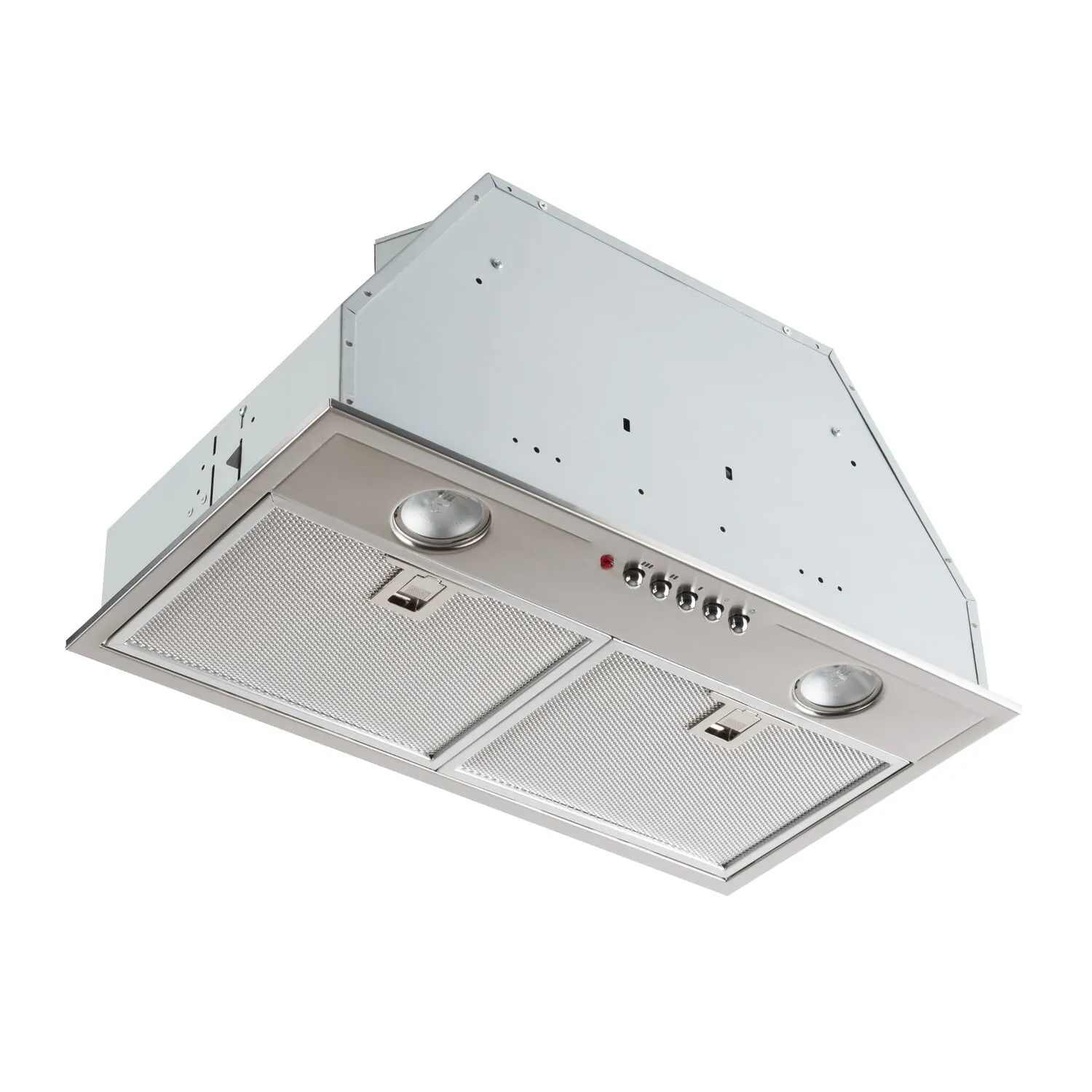 Broan PM500SS Broan 20-1/2-Inch Custom Range Hood Power Pack, Stainless Steel, 500 Cfm Ducted Hoods wall mount ducted hood sale