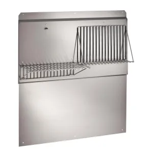 Broan RMP4204 42-Inch Backsplash With Shelves In Stainless Steel Hood Accessories LED light kits for hoods