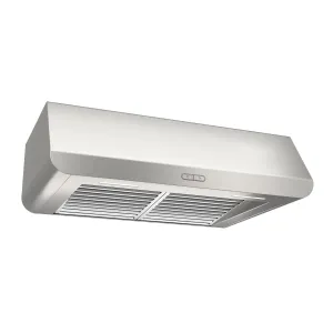 Broan SPE130SS Broan Elite 30-Inch Under-Cabinet Range Hood W/ Light, Stainless Steel Ductless Hoods filterless ductless hood for apartment