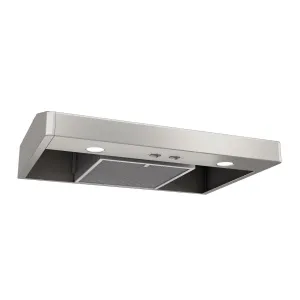 Broan TEN130SS Broan Elite 30-Inch Convertible Under-Cabinet Range Hood, Stainless Steel Ductless Hoods filterless ductless hood for apartment