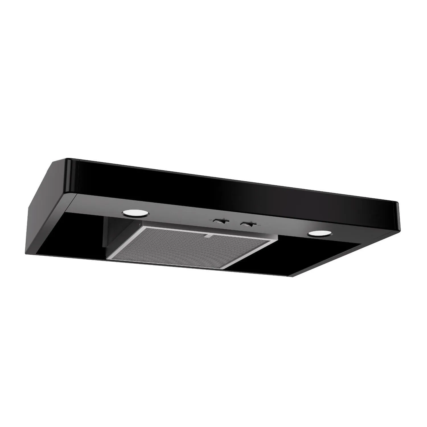 Broan TEN136BL Broan Elite 36-Inch Convertible Under-Cabinet Range Hood, Black Ducted Hoods under cabinet ducted hood