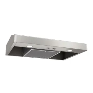 Broan TEN136SS Broan Elite 36-Inch Convertible Under-Cabinet Range Hood, Stainless Steel Ducted Hoods under cabinet ducted hood
