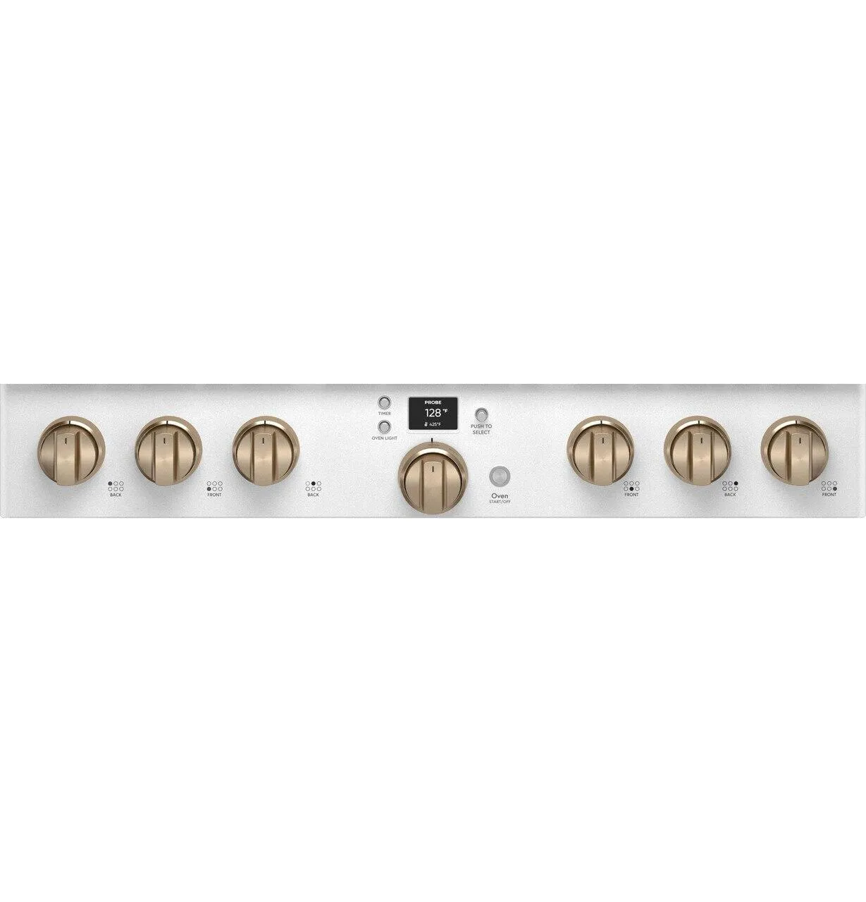 Cafe C2Y366P4TW2 Caf&#8482; 36" Smart Dual-Fuel Commercial-Style Range With 6 Burners (Natural Gas)