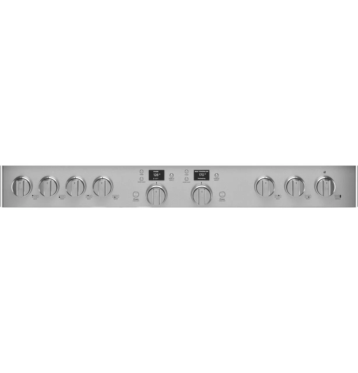 Cafe C2Y486P2TS1 Caf&#8482; 48" Smart Dual-Fuel Commercial-Style Range With 6 Burners And Griddle (Natural Gas)