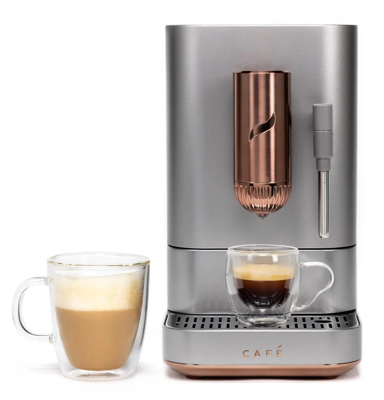 Cafe C7CEBBS2RS3 Caf&#8482; Affetto Automatic Espresso Machine   Frother Coffee Systems espresso machines for home use