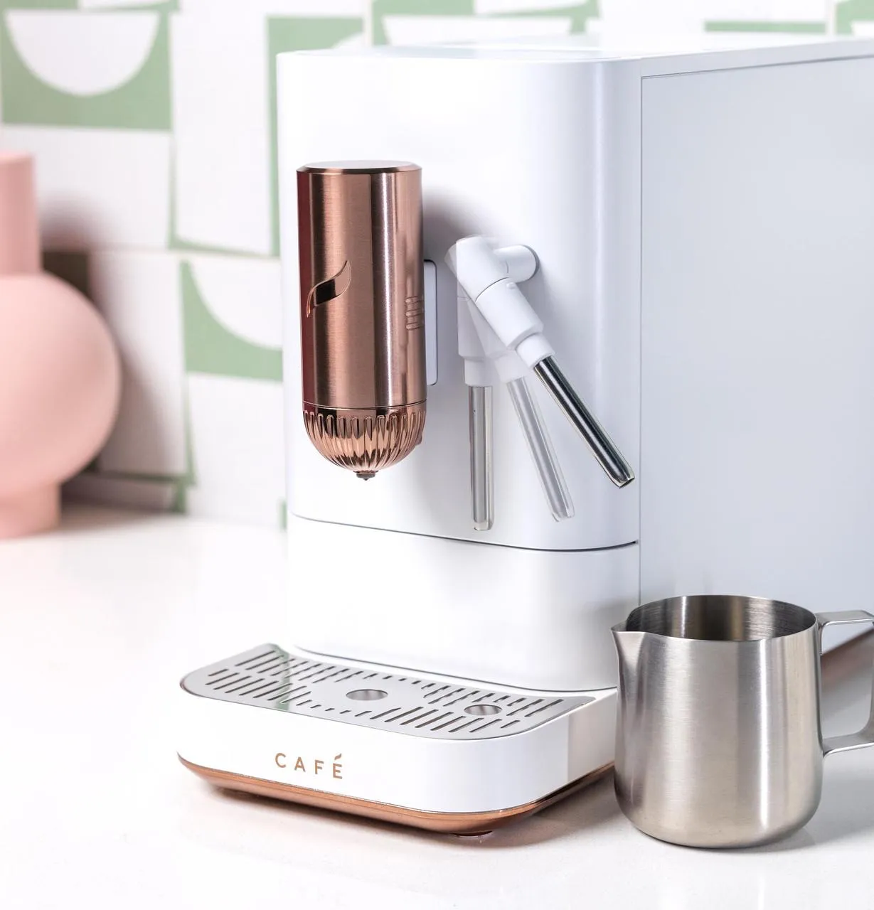 Cafe C7CEBBS4RW3 Caf&#8482; Affetto Automatic Espresso Machine   Frother