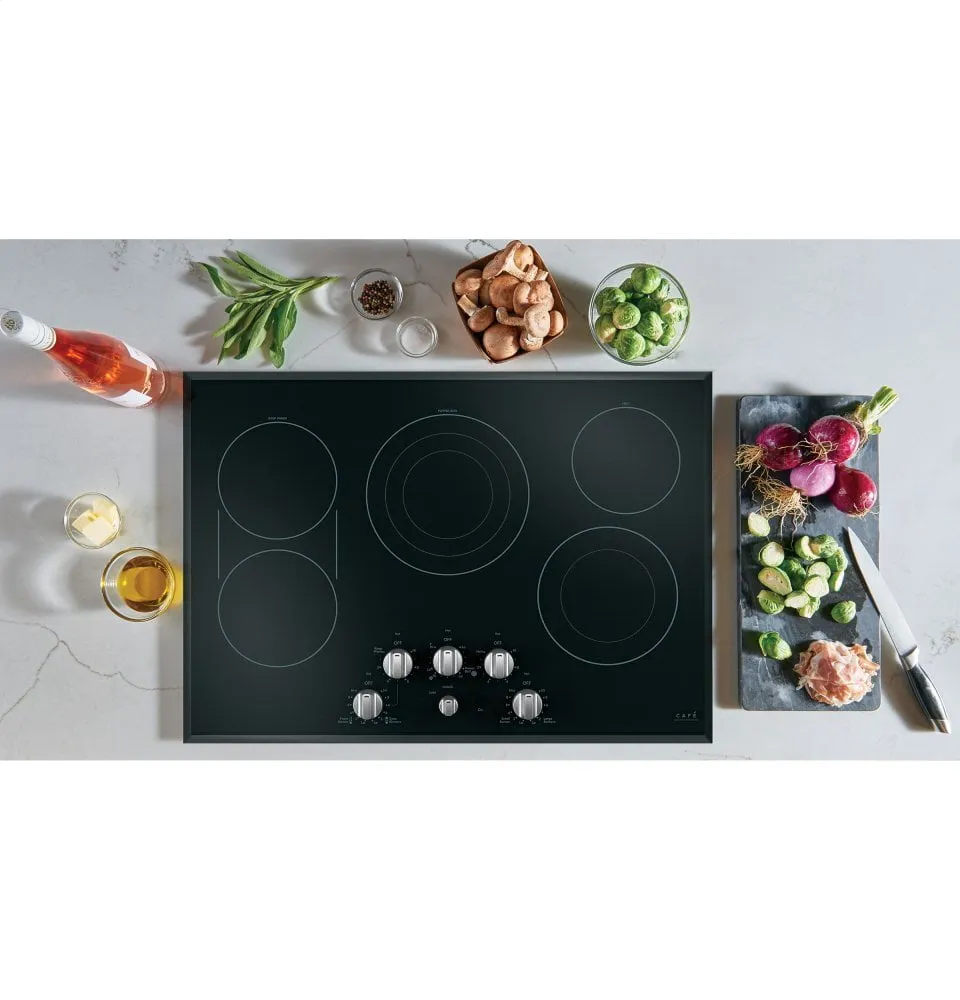 Cafe CEP70302MS1 Caf 30" Knob-Control Electric Cooktop