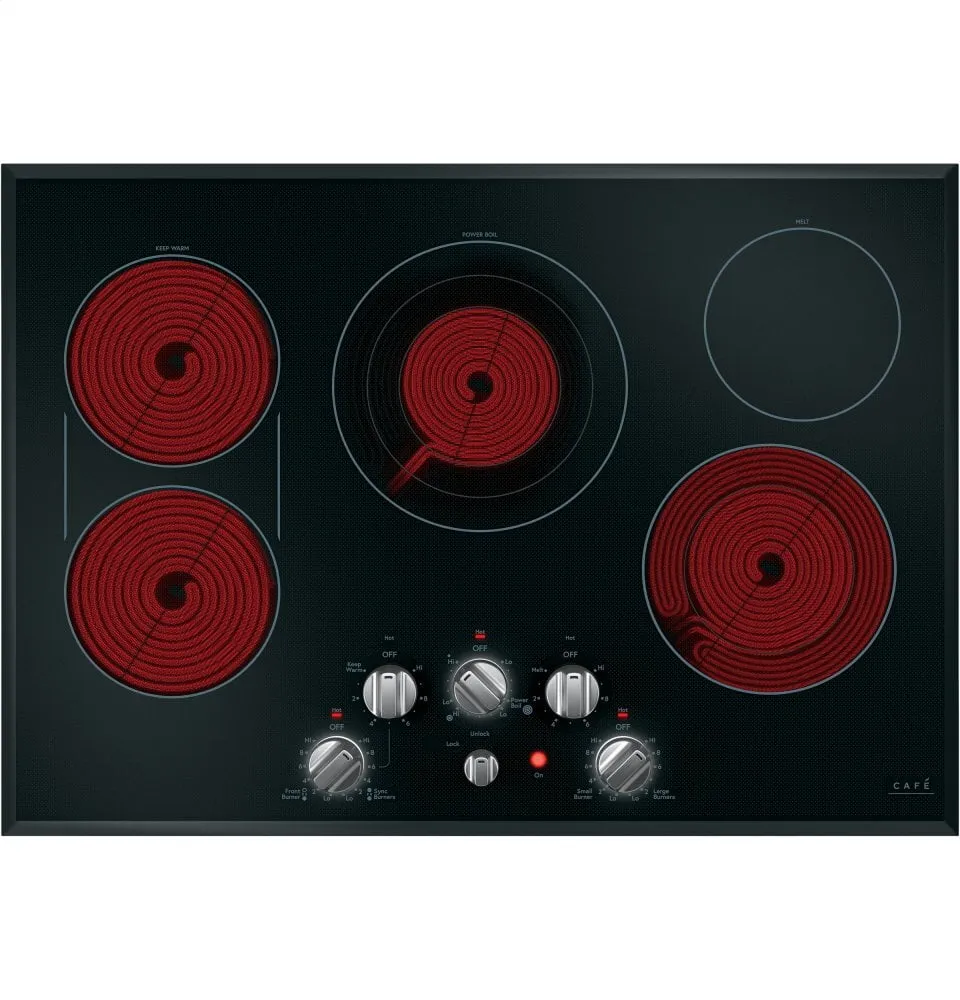 Cafe CEP70302MS1 Caf 30" Knob-Control Electric Cooktop