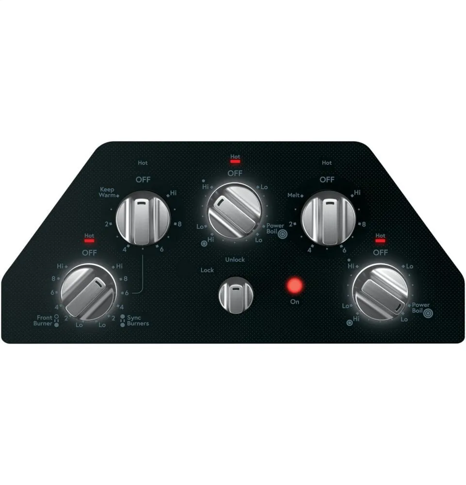 Cafe CEP70362MS1 Caf 36" Knob-Control Electric Cooktop