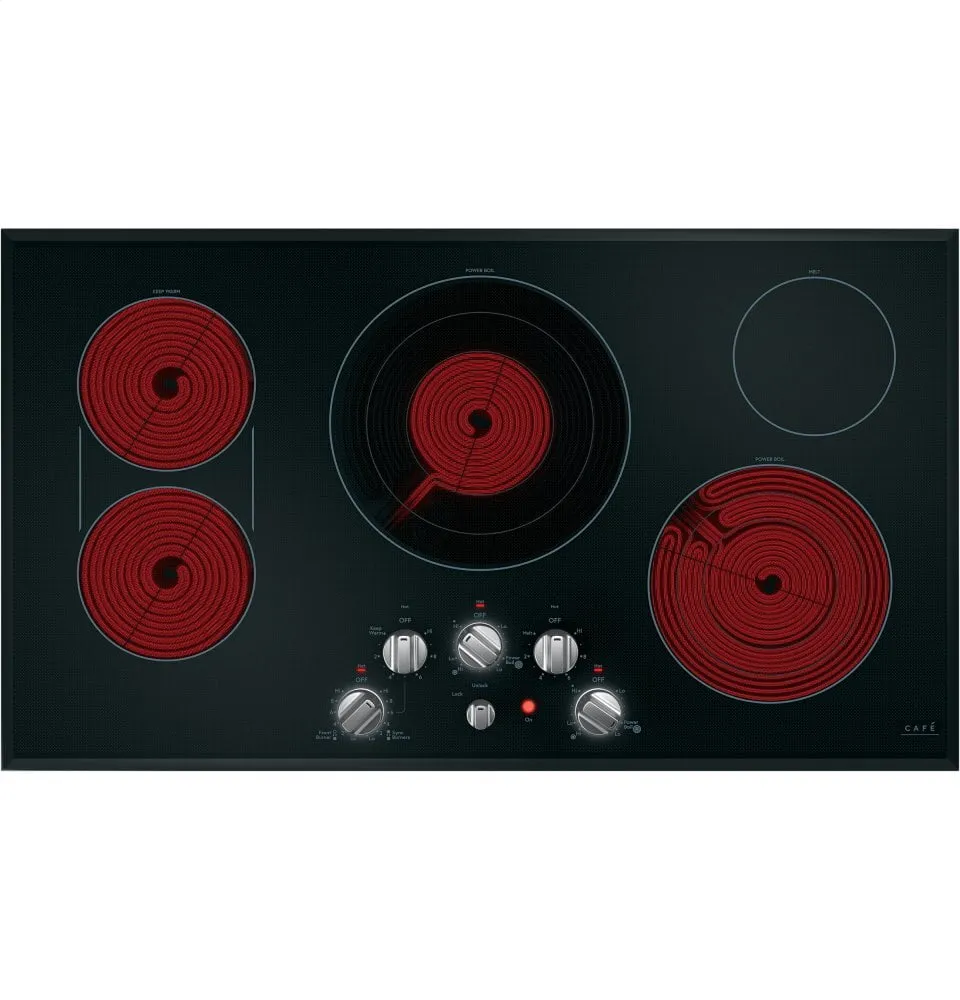 Cafe CEP70362MS1 Caf 36" Knob-Control Electric Cooktop