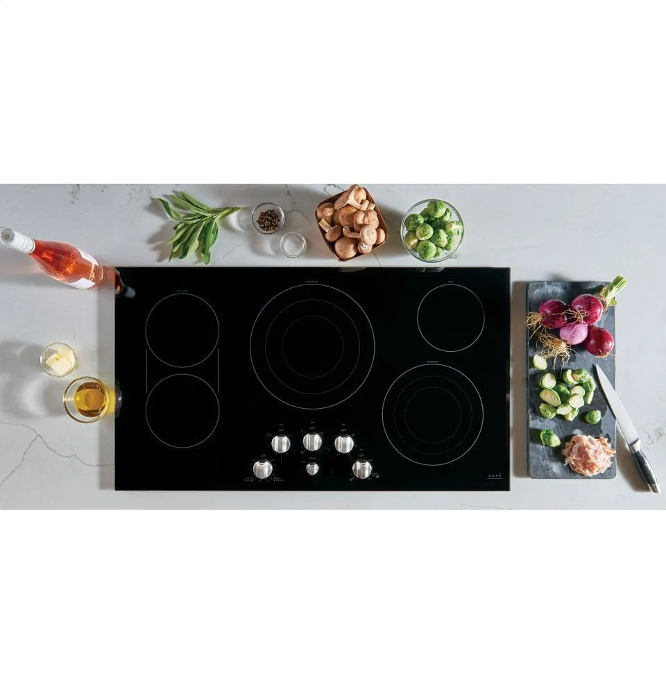 Cafe CEP70362MS1 Caf 36" Knob-Control Electric Cooktop
