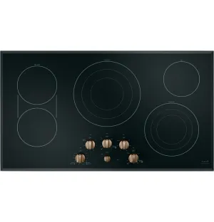 Cafe CEP70363MS2 Caf 36" Knob-Control Electric Cooktop Cooktops 30 inch cooktop online