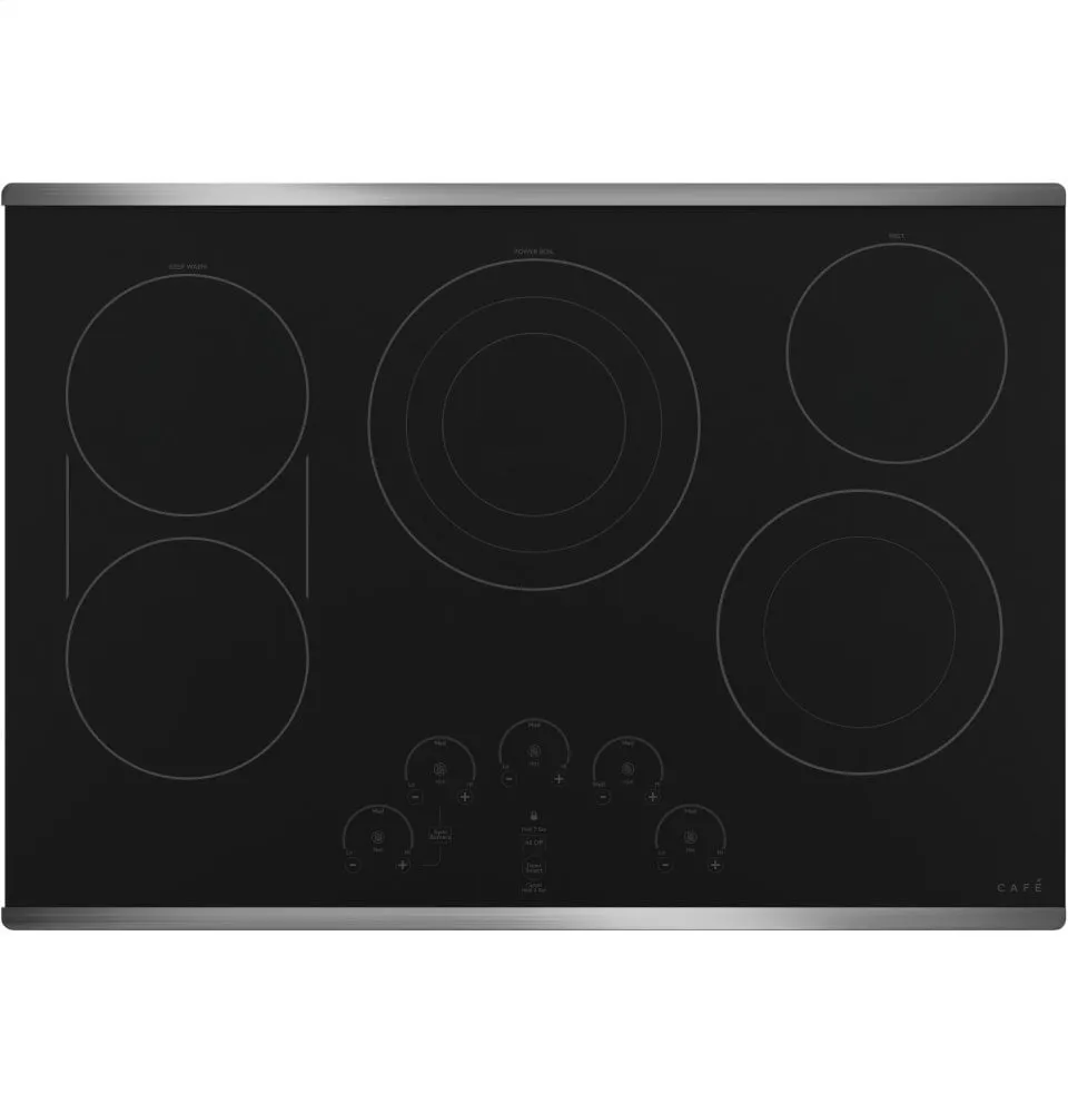 Cafe CEP90302NSS Caf 30" Touch-Control Electric Cooktop Electric slide-in electric cooking range