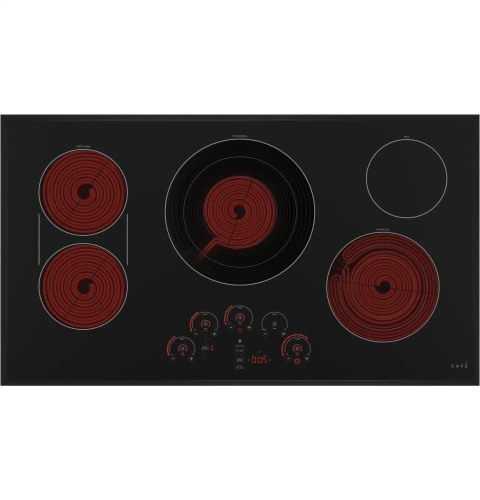 Cafe CEP90361NBB Caf 36" Touch-Control Electric Cooktop