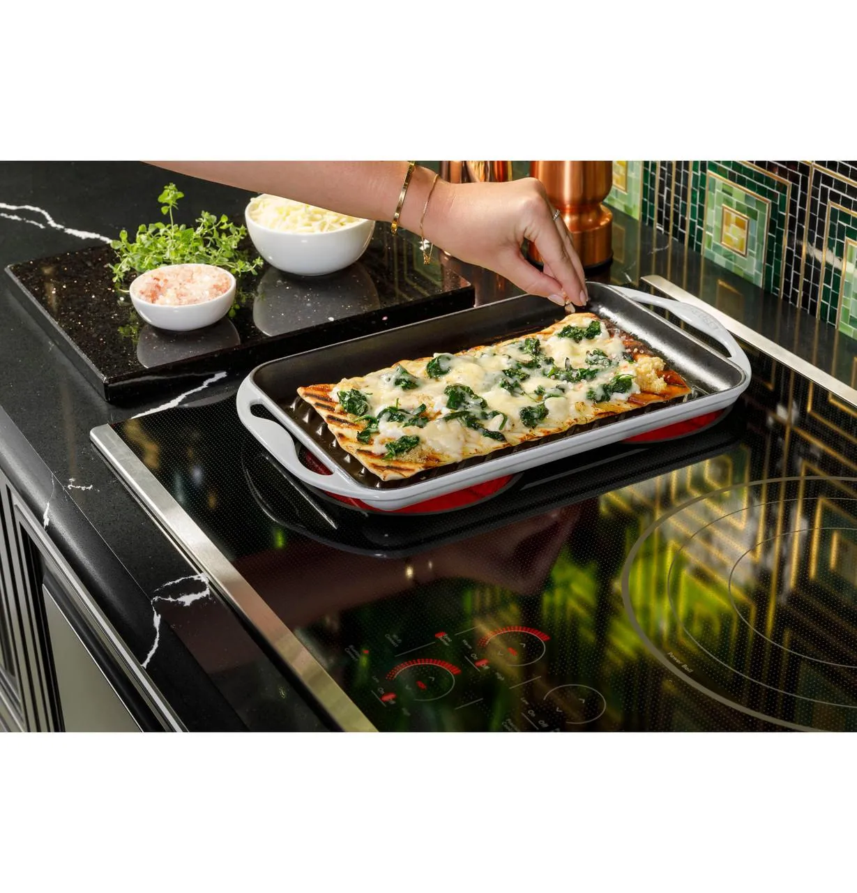 Cafe CEP90361TBB Caf&#8482; 36" Touch-Control Electric Cooktop