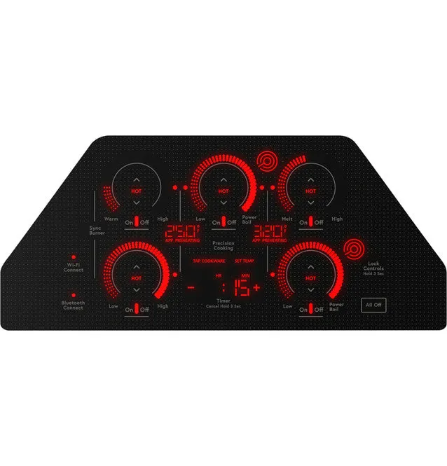 Cafe CEP90361TBB Caf&#8482; 36" Touch-Control Electric Cooktop