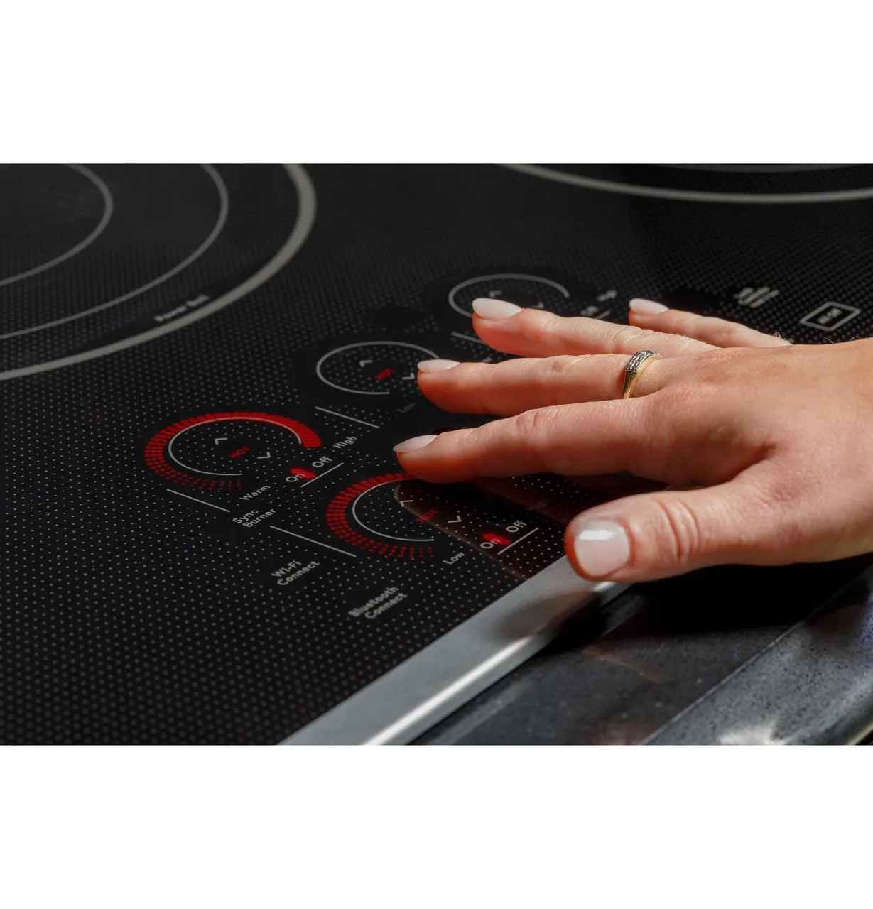 Cafe CEP90361TBB Caf&#8482; 36" Touch-Control Electric Cooktop
