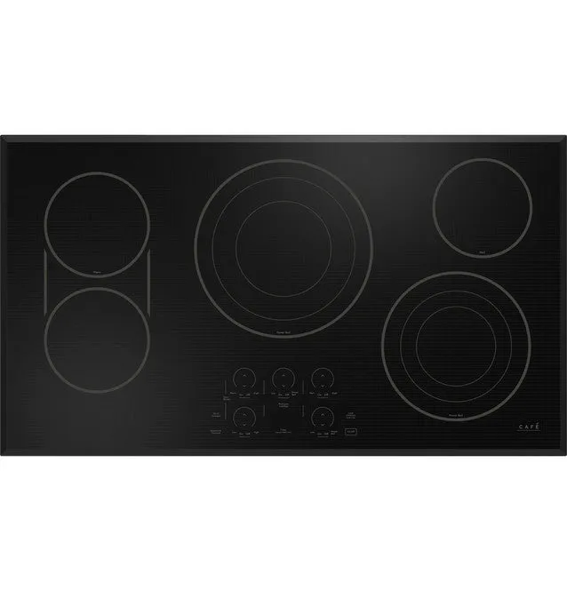 Cafe CEP90361TBB Caf&#8482; 36" Touch-Control Electric Cooktop Electric slide-in electric cooking range